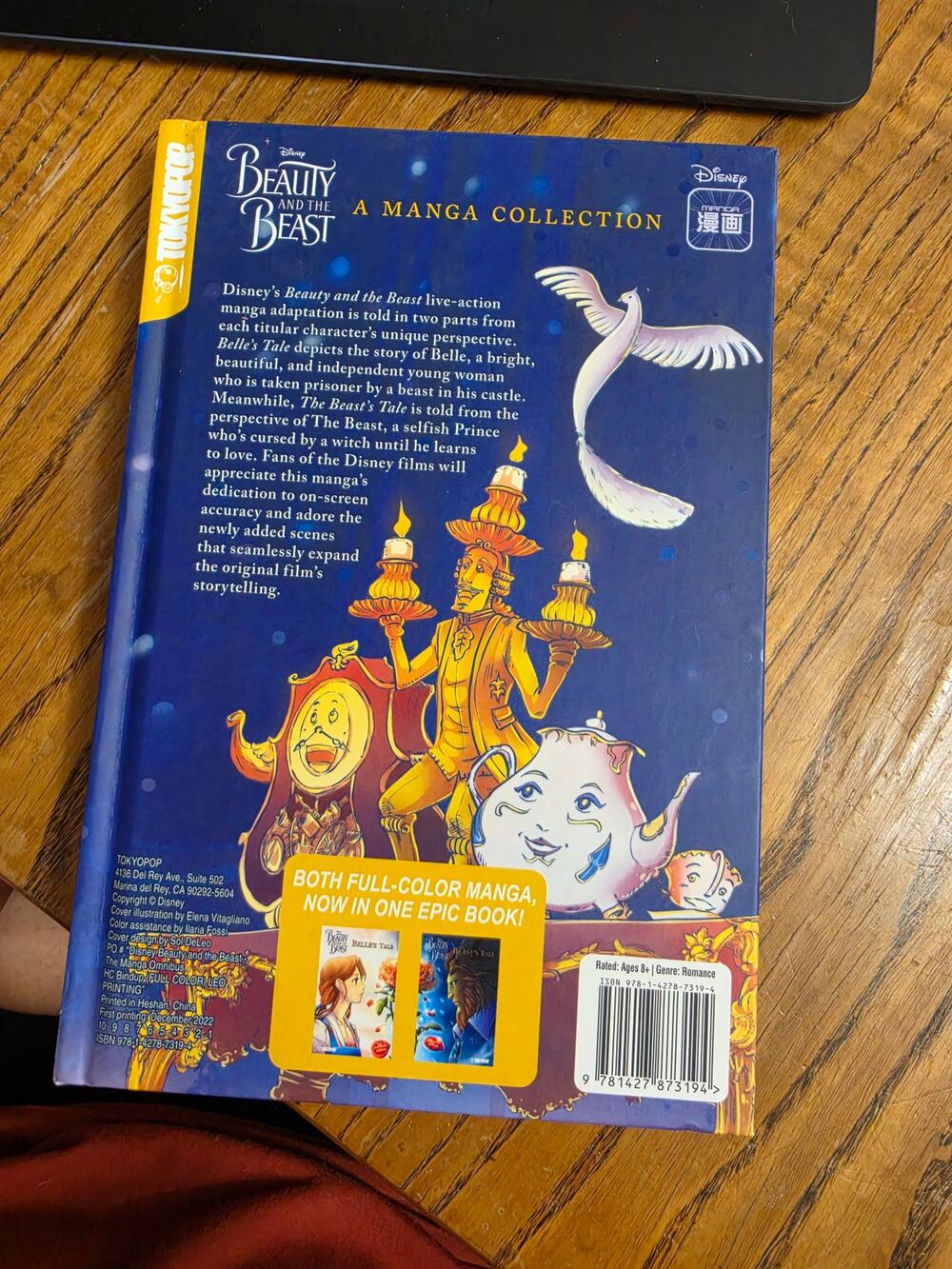 Disney Manga Belle's Tale & Beast's Tale Collection